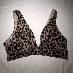Victoria's Secret Leopard Print Bralette size xl